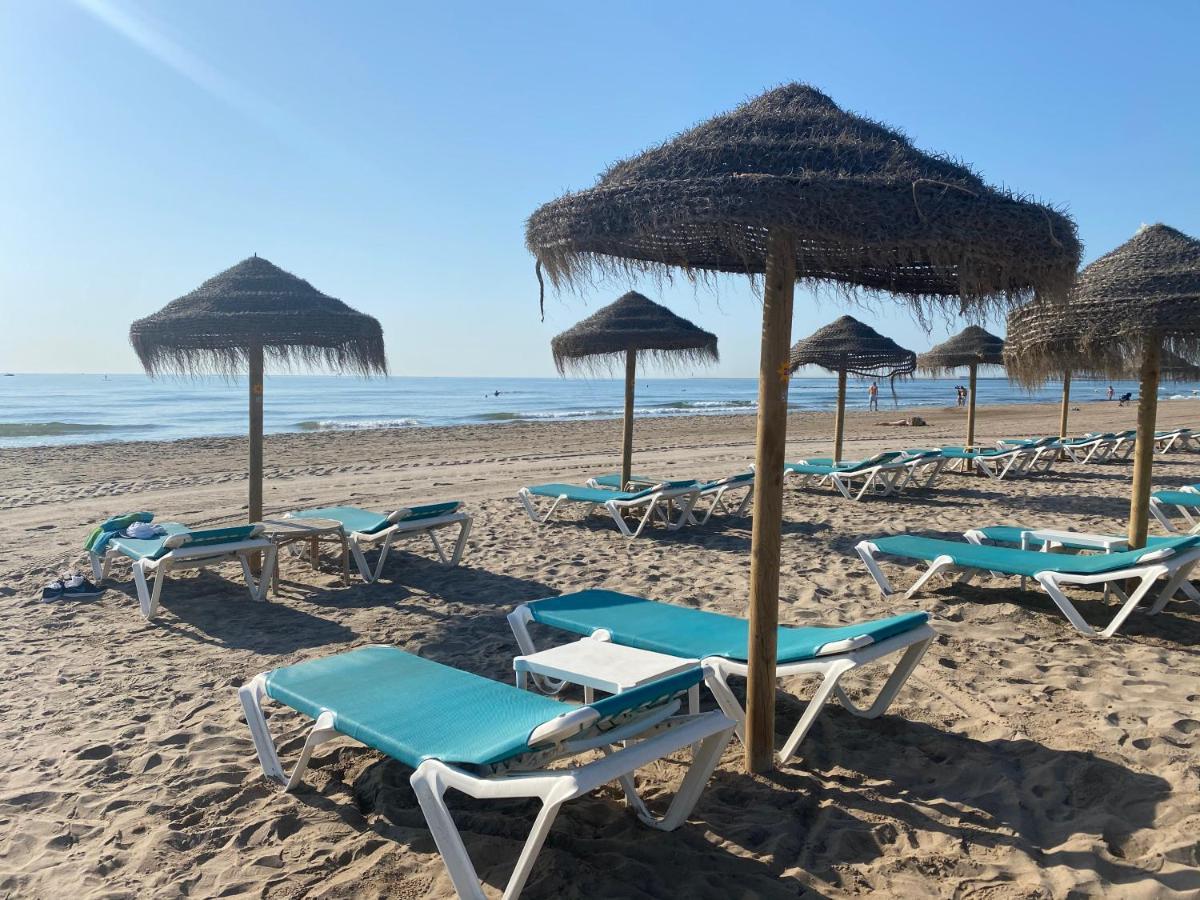 Alojamiento En Primera Linea De Playa Con Wifi Valencia Kültér fotó
